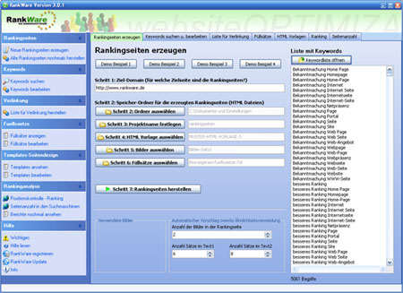 Doorwaypages erstellen