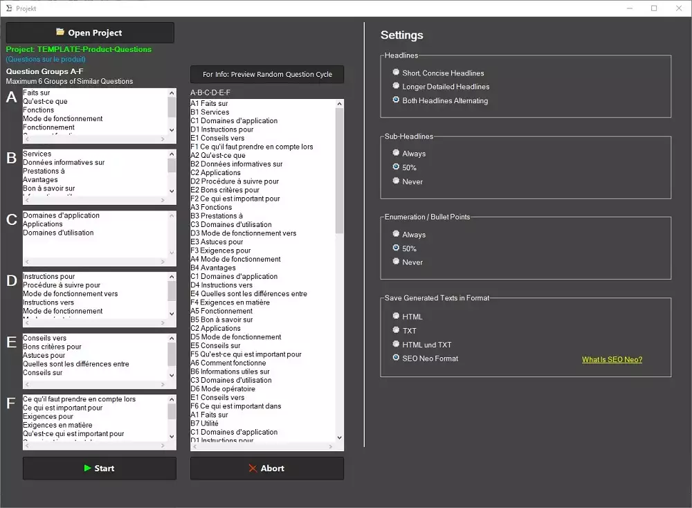 Écrire plusieurs textes avec ChatGPT