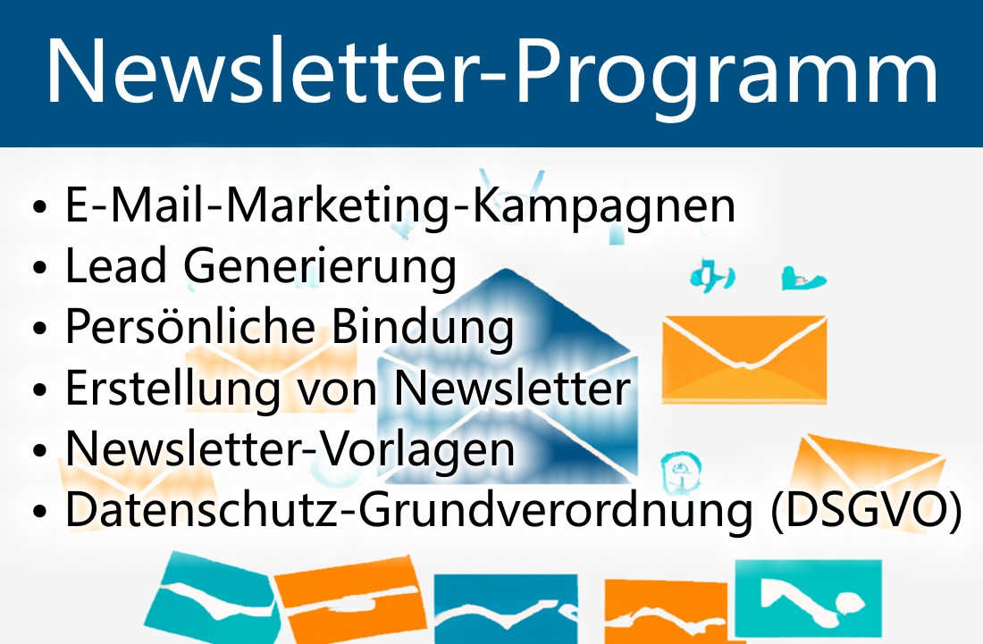 Newsletter Programm Anwendungsgebiete